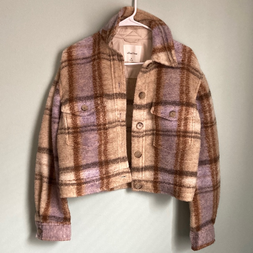 NWT Wilfred Free cropped gamma flannel - Picture 2 of 10